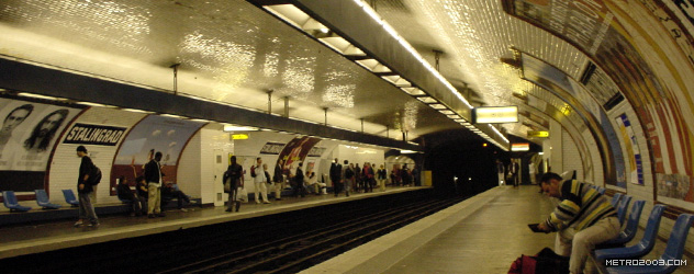 paris metro（パリのメトロ）Stalingrad></div>

<div id=