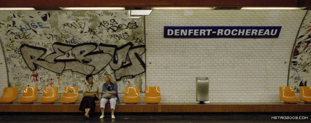 paris metro（パリのメトロ）Denfert-Rochereau></div>

<div id=