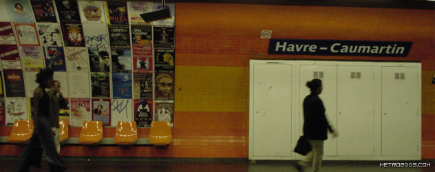 paris metro（パリのメトロ）Havre-Caumartin></div>

<div id=